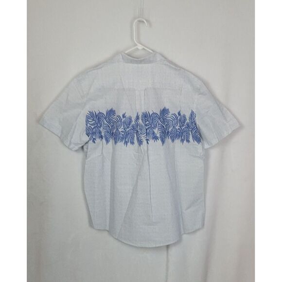 Saddlebred Men's XL Classic Fit Button Short Sleeve Hawaiian Camp Shirt - Picture 2 of 10